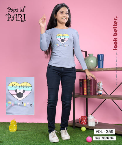 Vol 359 Papa Ki Pari Girls Top
