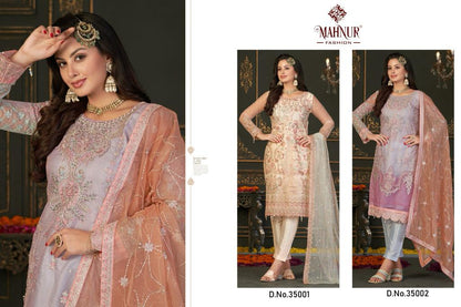 Vol 35 Mahnur Butterfly Net Pakistani Salwar Suits