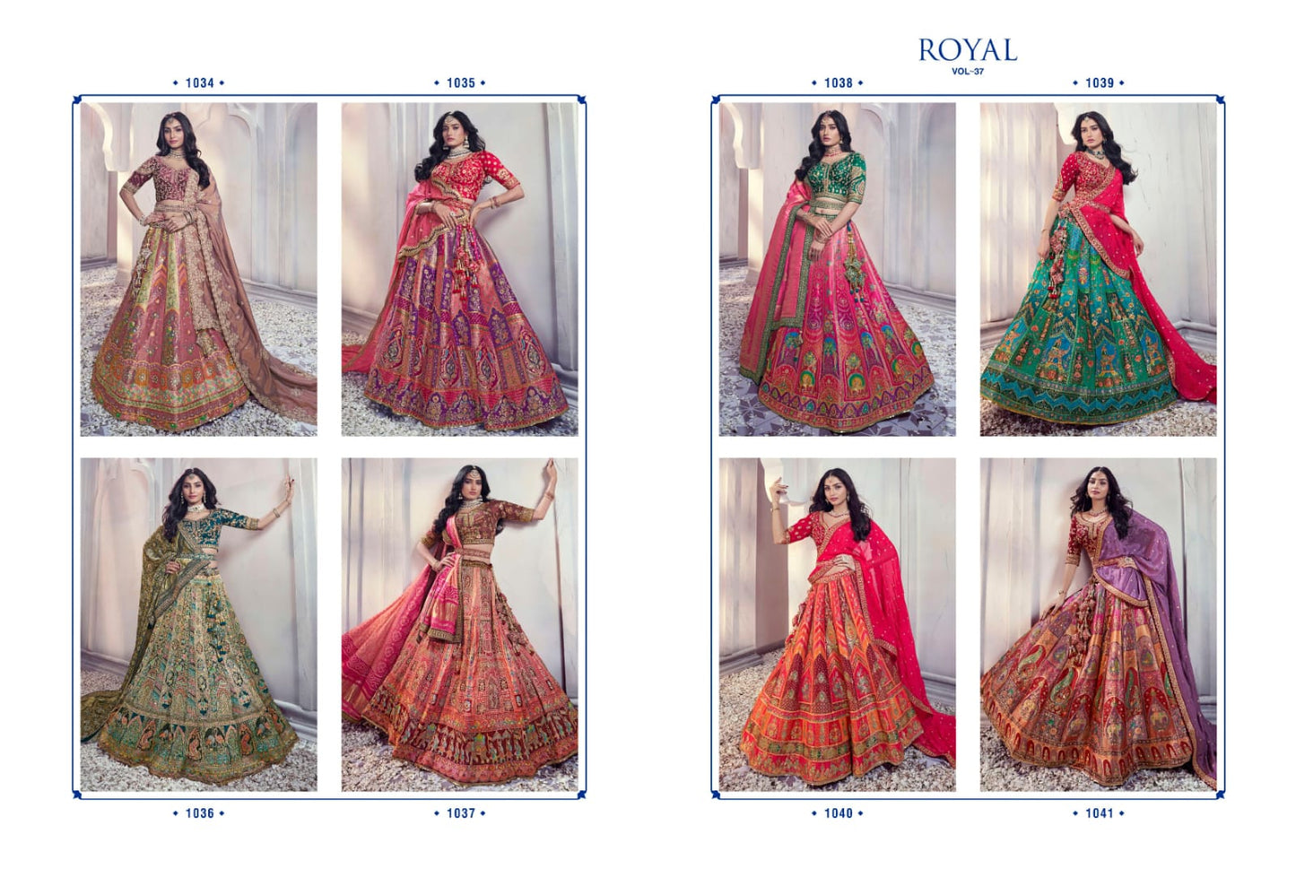Vol 37 Royal Dola Silk Lehenga Choli