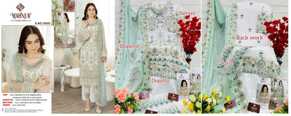 Vol 38 Mahnur Georgette Pakistani Salwar Suits