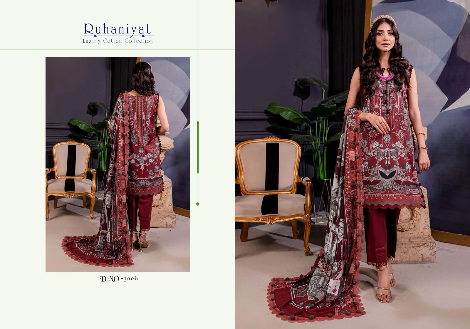 Vol 3 Ruhaniyat Karachi Salwar Suits