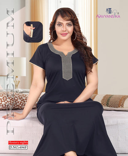 Vol 494 Kavyansika Night Gowns