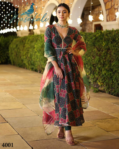 Vol 4 Masakali Muslin Readymade Pant Style Suits