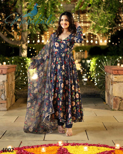 Vol 4 Masakali Muslin Readymade Pant Style Suits