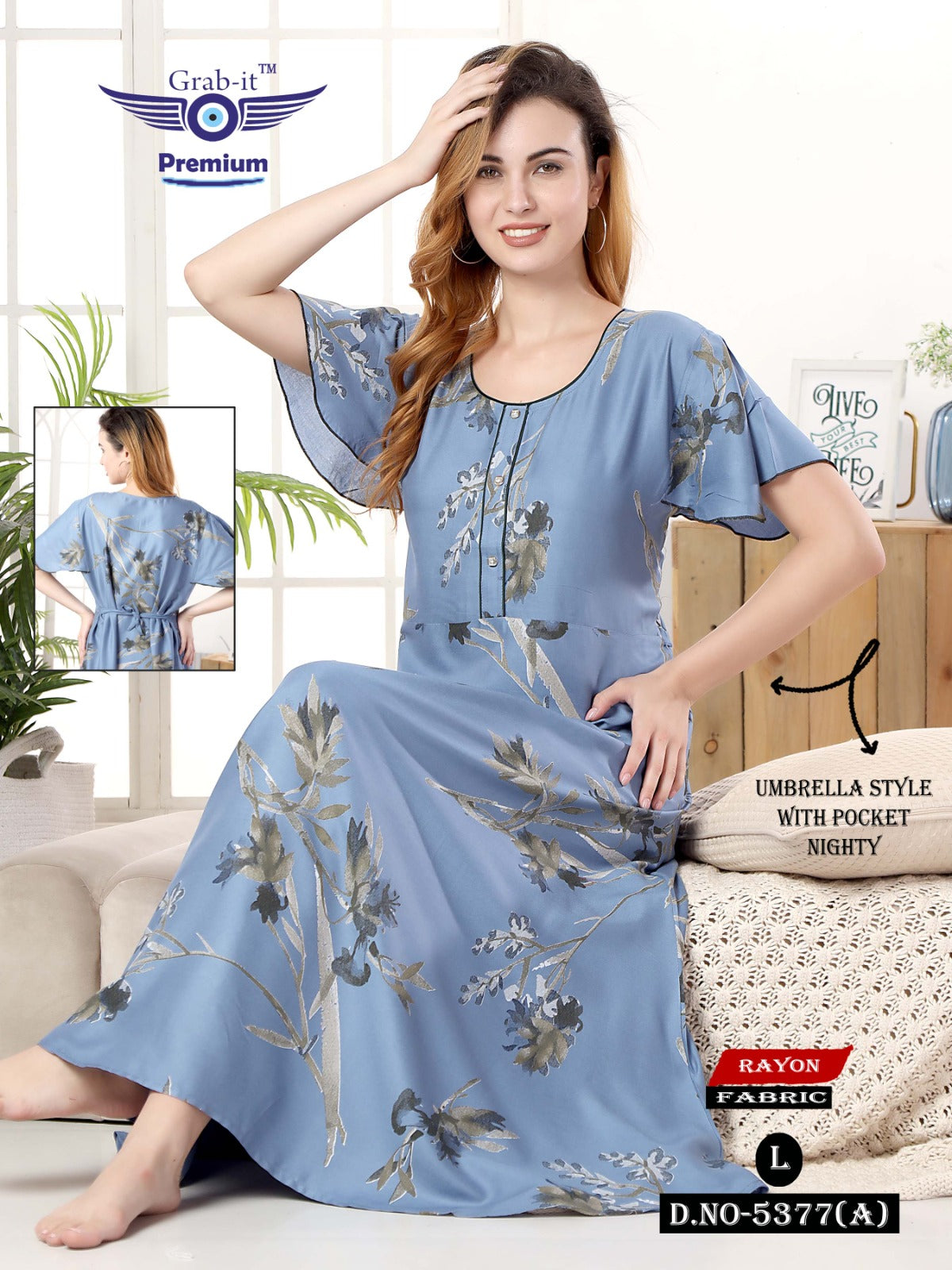 Vol 5379 Grab It Night Gowns