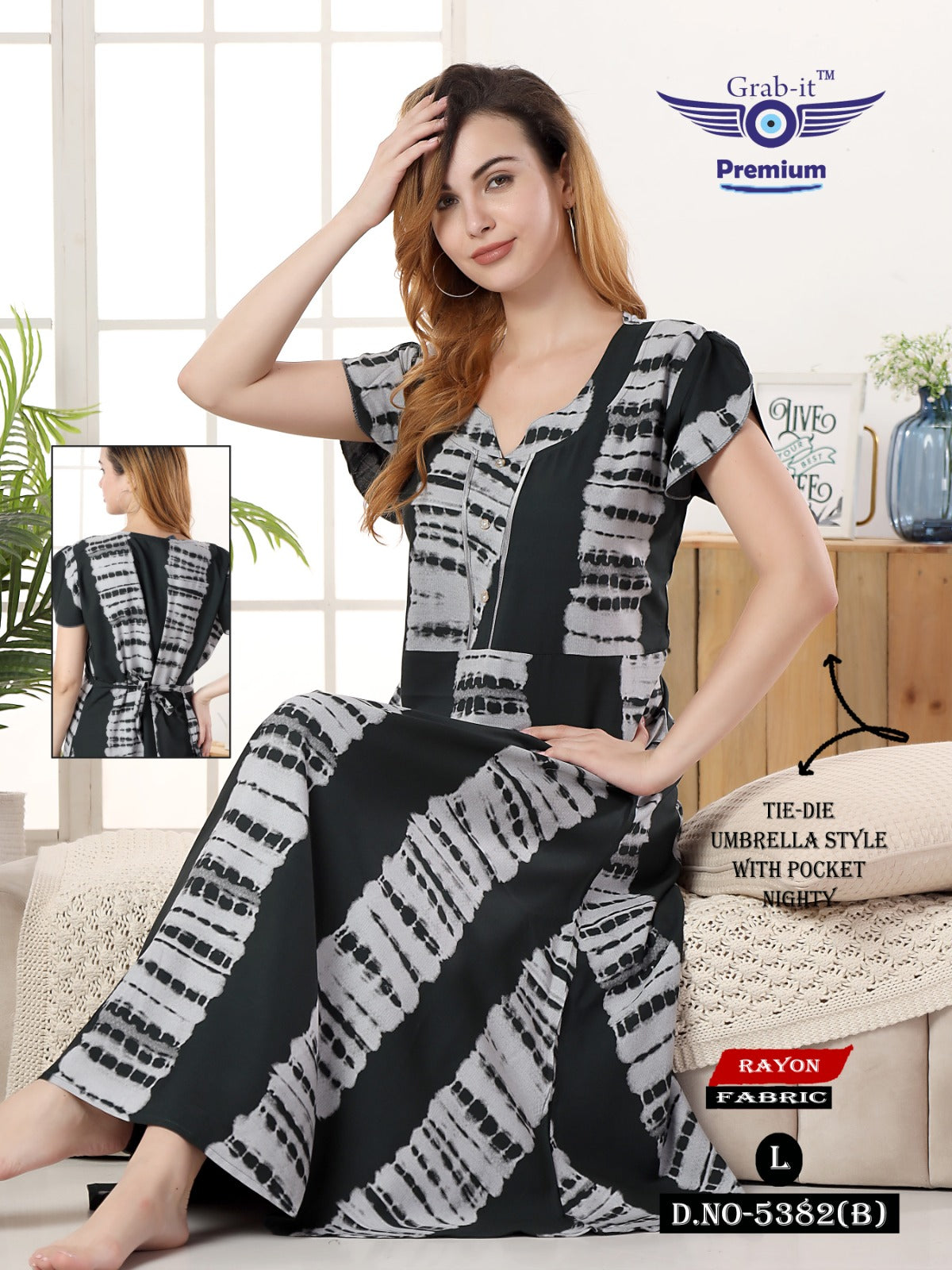 Vol 5382-5381 Grab It Night Gowns