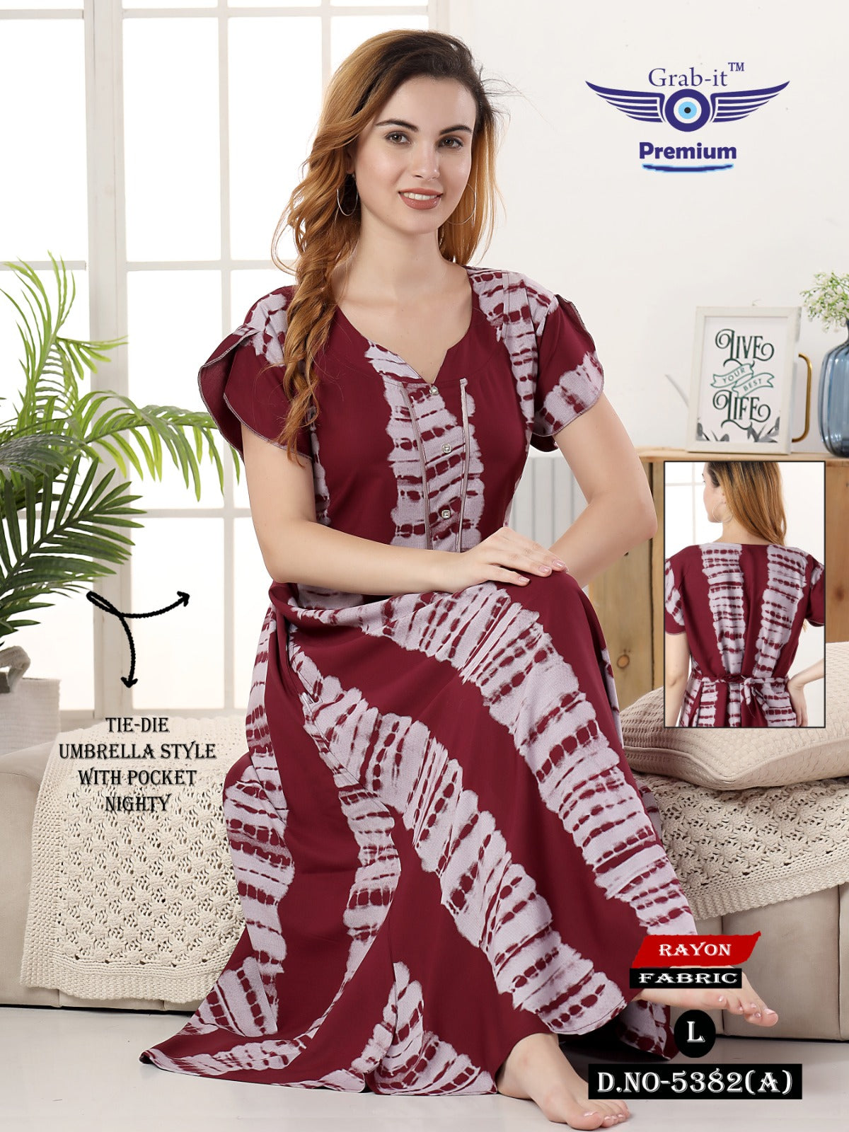 Vol 5382-5381 Grab It Night Gowns