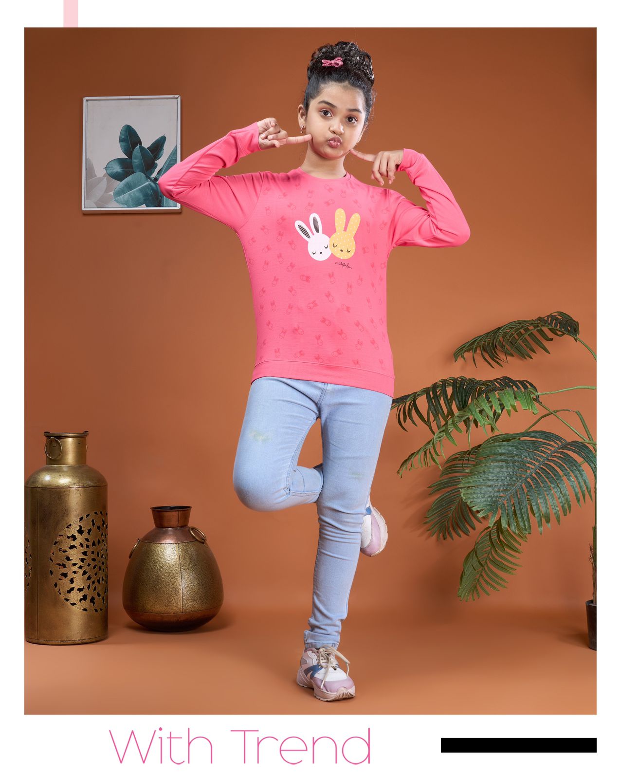 Vol 5433 Pyari Pari Girls Tshirt