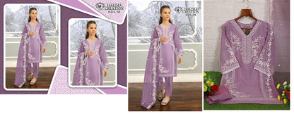 Vol 5 Halima Creation Organza Girls Readymade Pant Suits