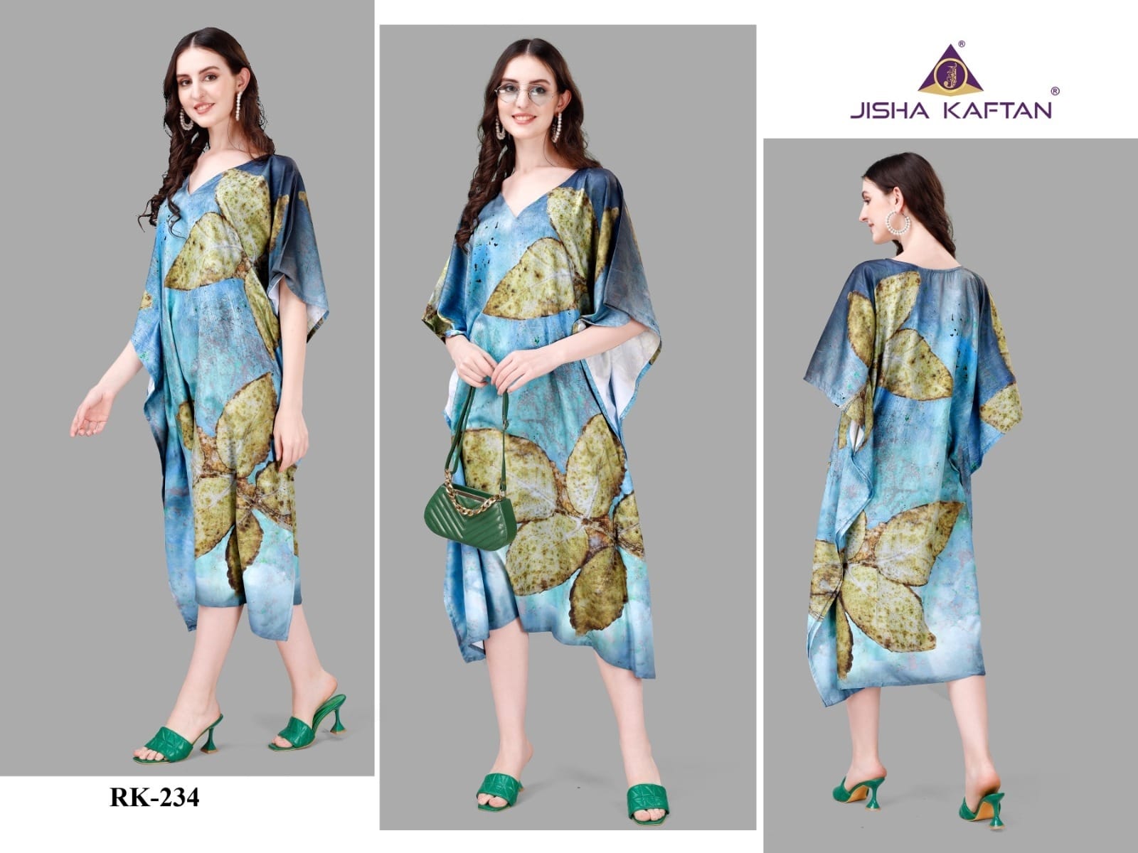 Vol 5 Jelite Poly Reyon Kaftans