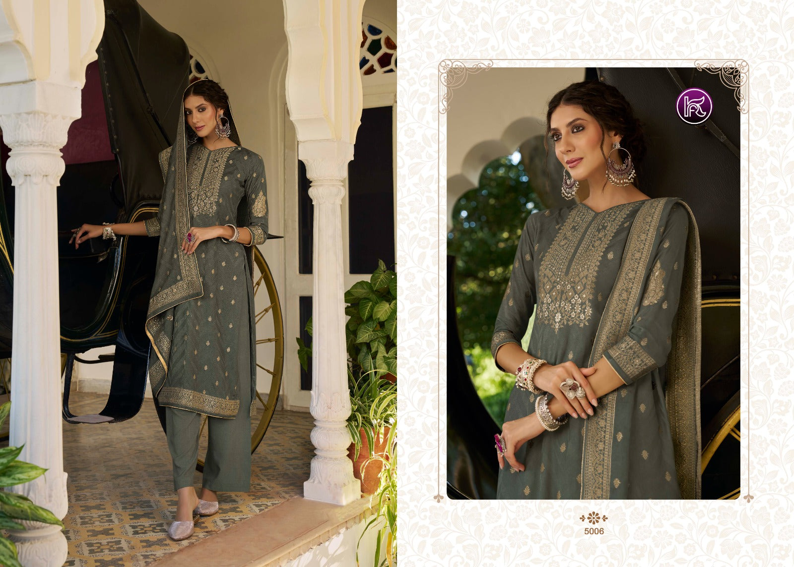 Vol 5 Kala Fashion Pashmina Suits