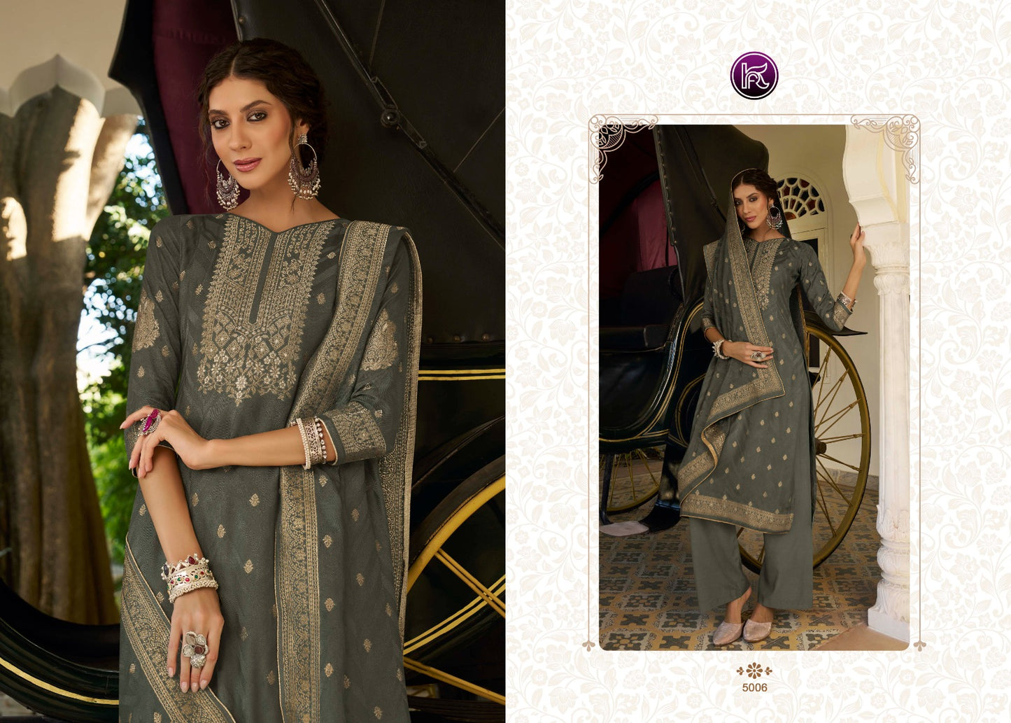 Vol 5 Kala Fashion Pashmina Suits