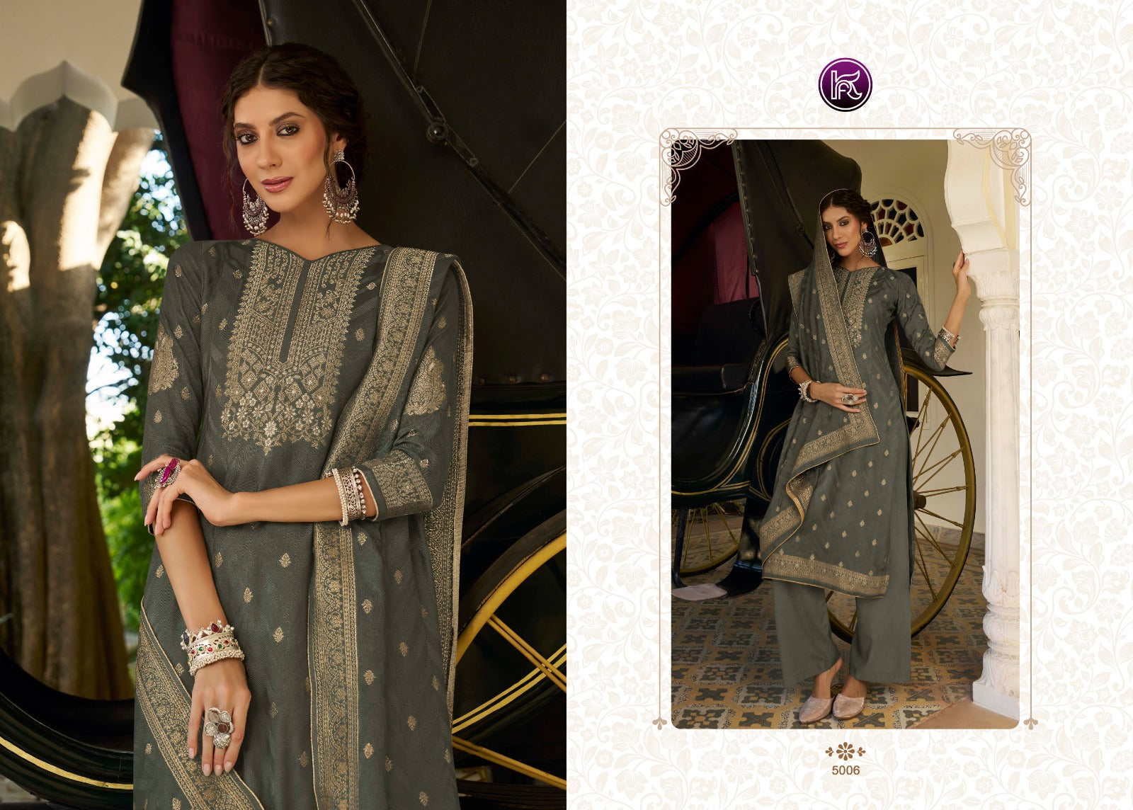 Vol 5 Kala Fashion Pashmina Suits