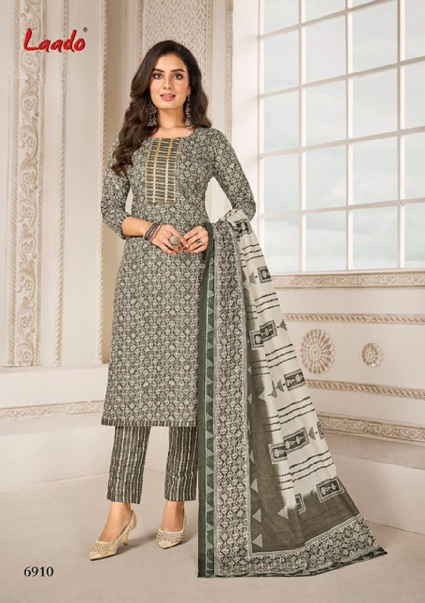 Vol 69 Laado Cotton Dress Material