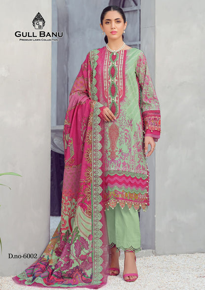 Vol 6 Gul Ahmed Lawn Karachi Salwar Suits