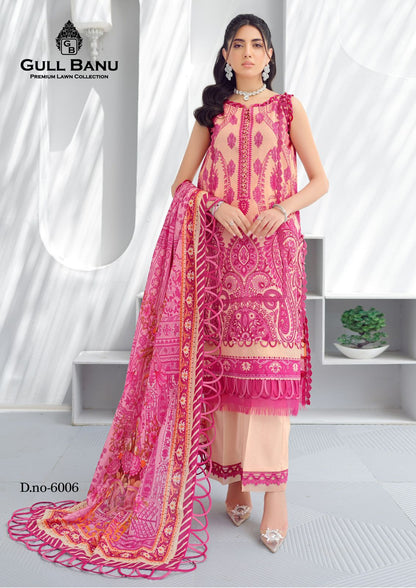 Vol 6 Gul Ahmed Lawn Karachi Salwar Suits