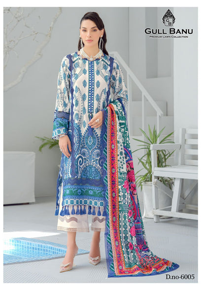 Vol 6 Gul Ahmed Lawn Karachi Salwar Suits
