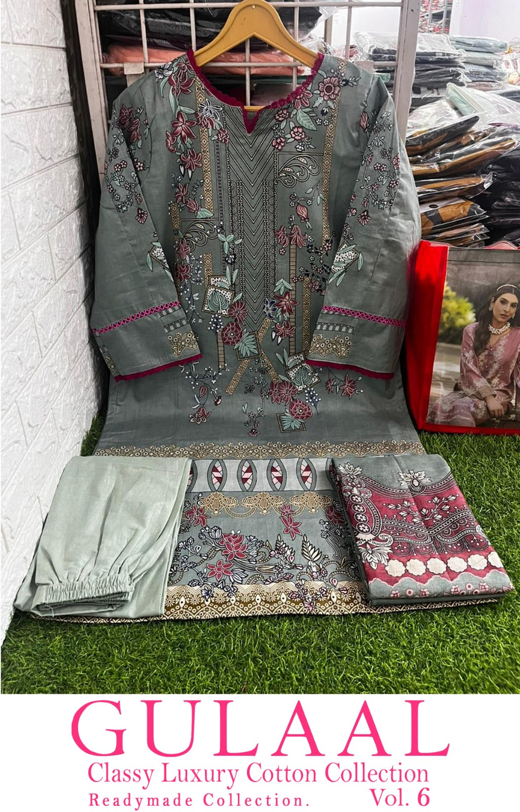 Vol 6 Gulaal Pakistani Readymade Suits