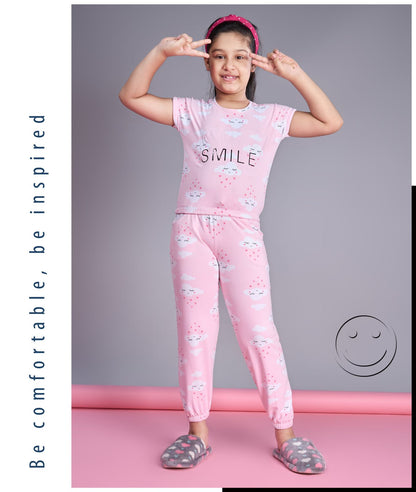 Vol 74 Papa Ki Pari Lycra Girls Co Ord Set