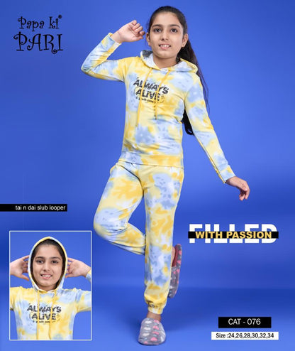 Vol 76 Papa Ki Pari Imported Girls Co Ord Set