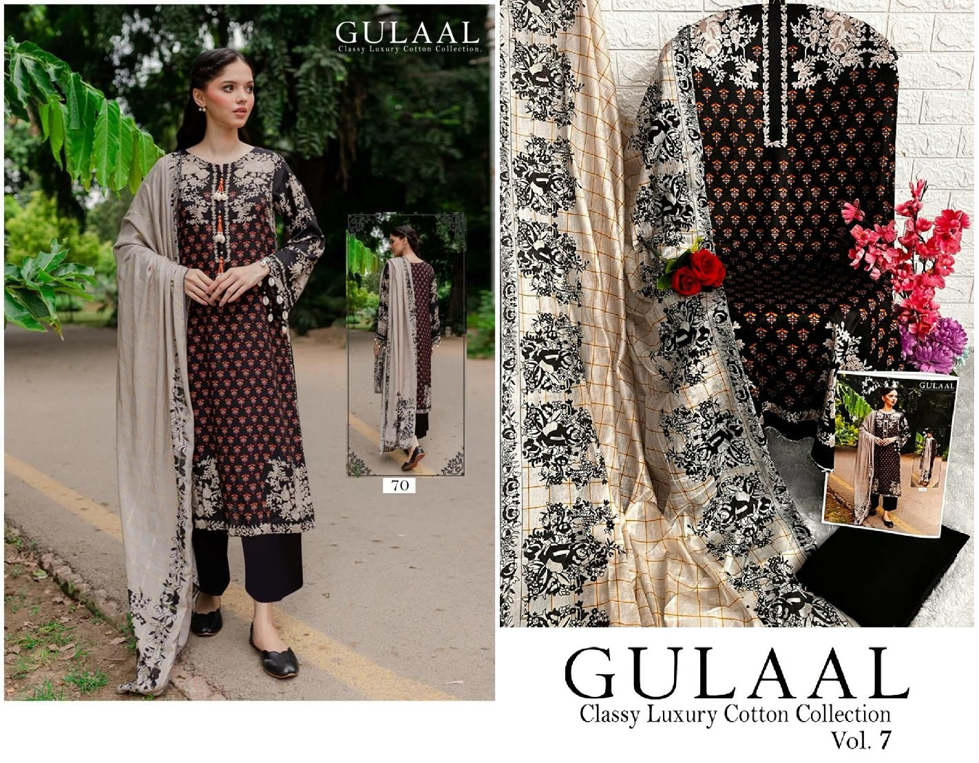Vol 7 Gulaal Karachi Salwar Suits
