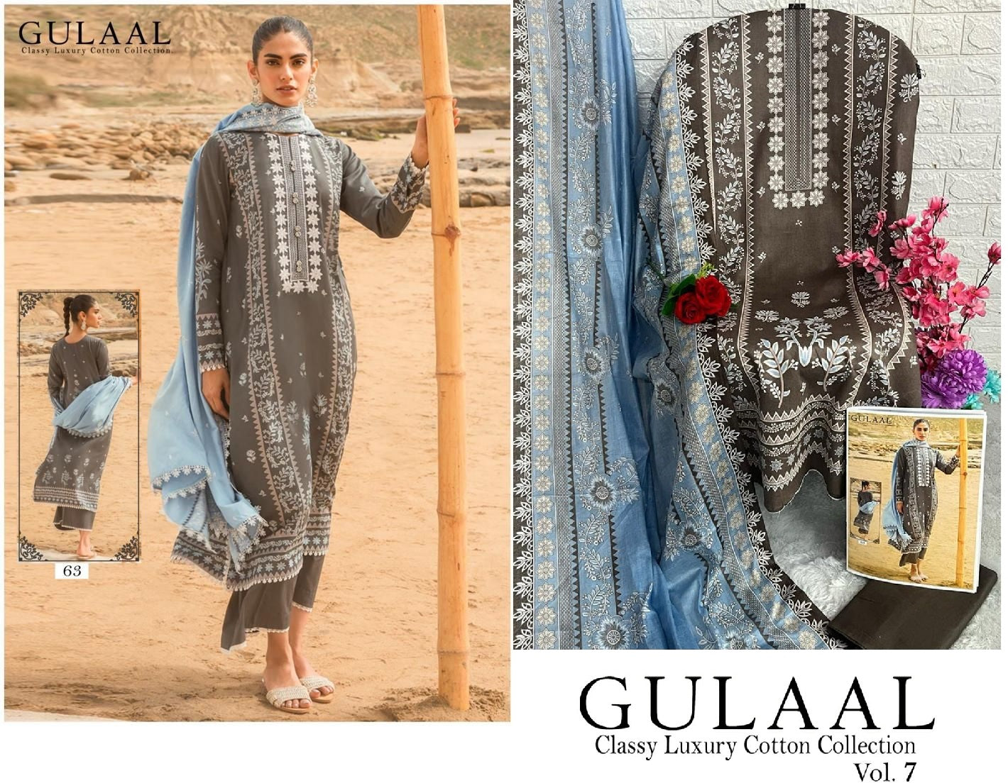 Vol 7 Gulaal Karachi Salwar Suits