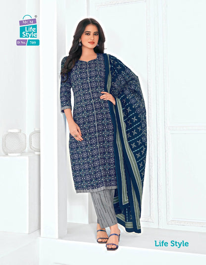 Vol 7 Mcm Lifestyle Cotton Readymade Pant Style Suits