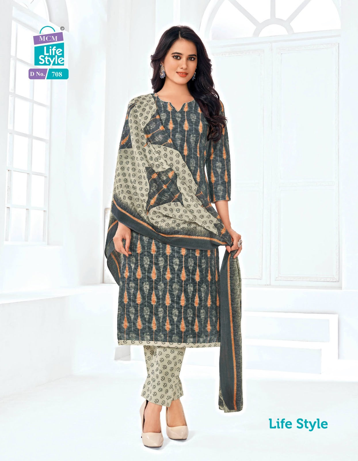 Vol 7 Mcm Lifestyle Cotton Readymade Pant Style Suits