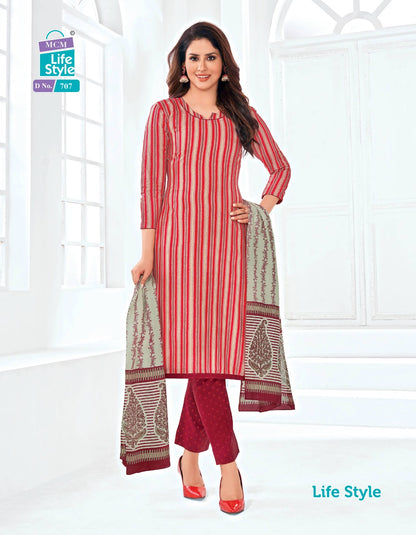 Vol 7 Mcm Lifestyle Cotton Readymade Pant Style Suits