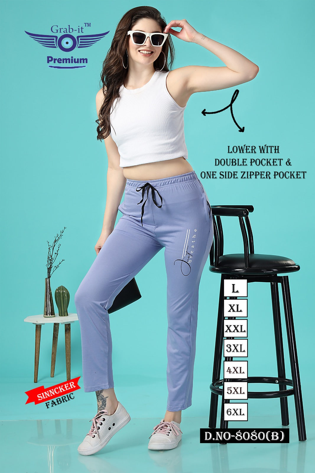 Vol 8080 Grab It Sincker Women Night Lower