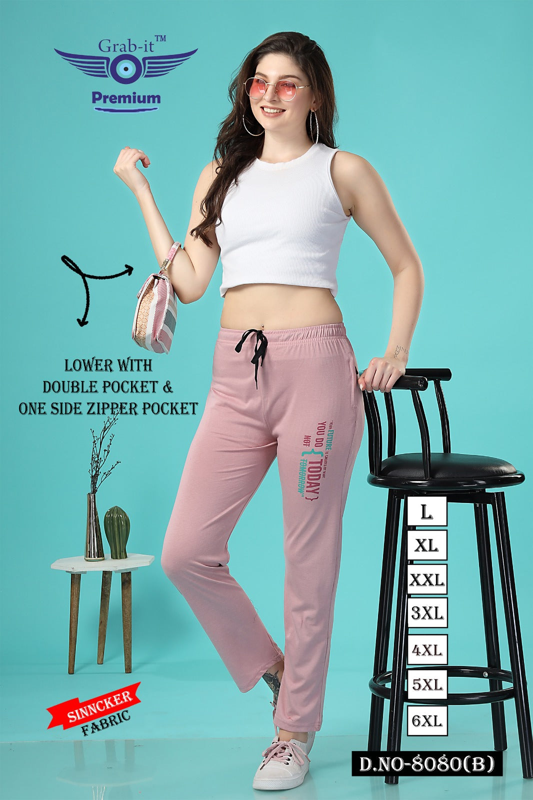 Vol 8080 Grab It Sincker Women Night Lower