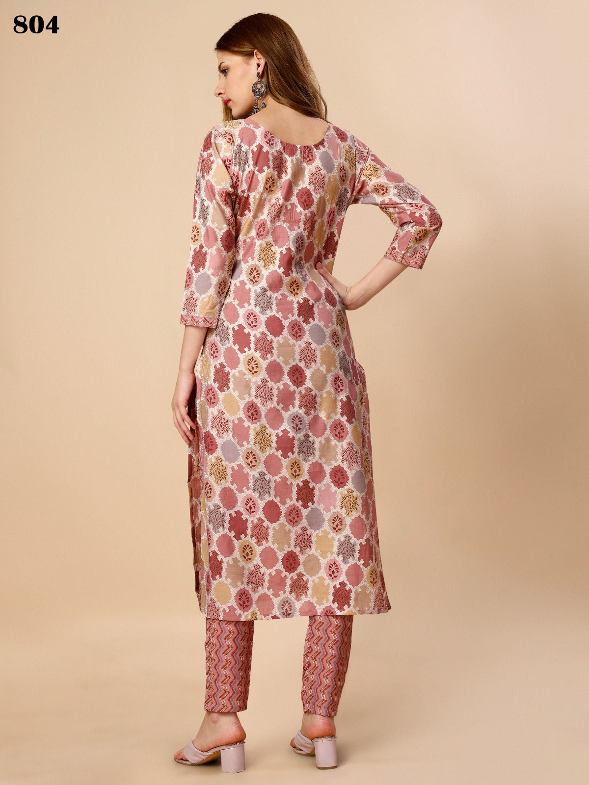 Vol 8 801 To 805 Beriston Cotton Kurti Pant Set