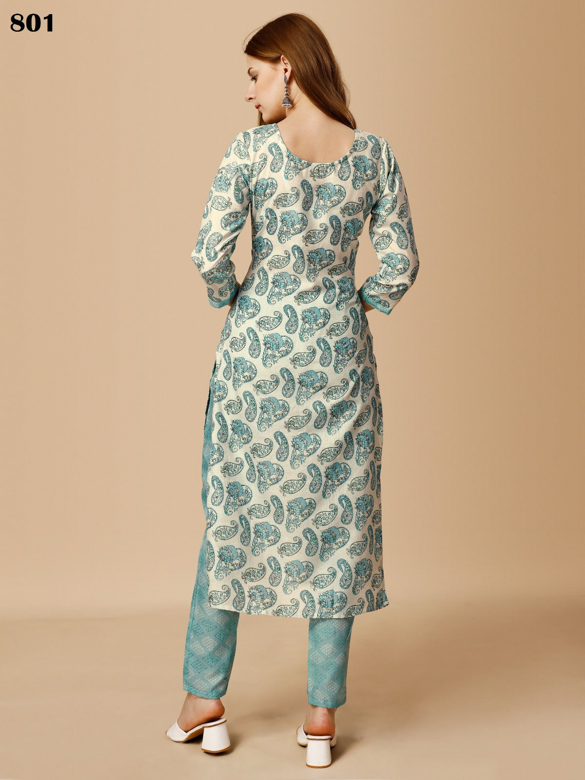 Vol 8 801 To 805 Beriston Cotton Kurti Pant Set