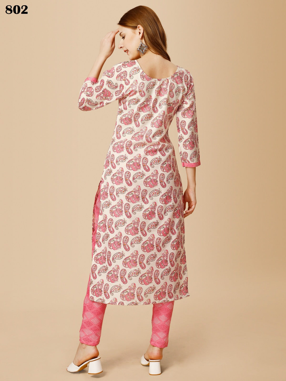 Vol 8 801 To 805 Beriston Cotton Kurti Pant Set