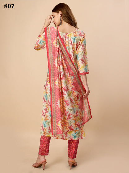 Vol 8 806-807 Beriston Cotton Readymade Pant Style Suits