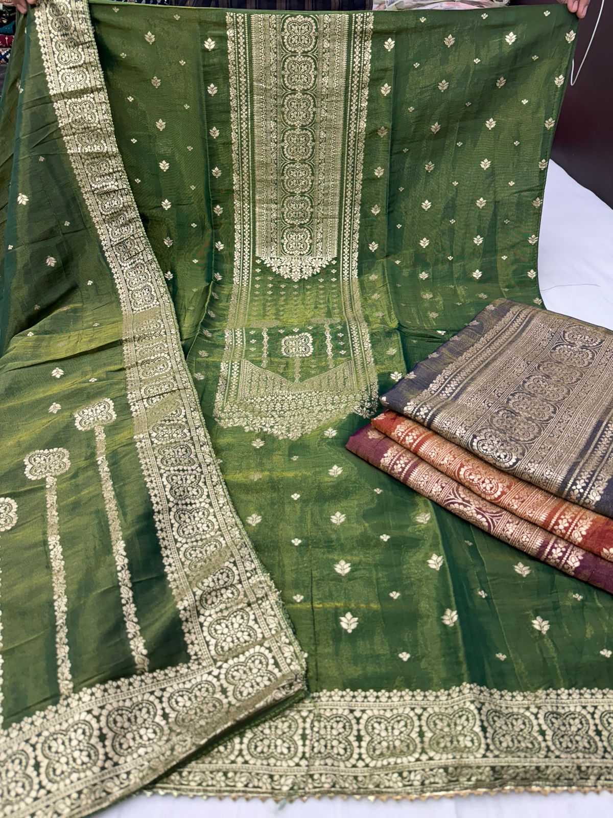 Vrinda Nayandeep Jacquard Salwar Suits