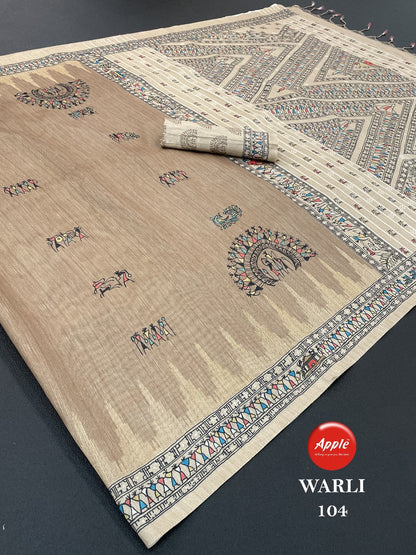 Warli Apple Sarees