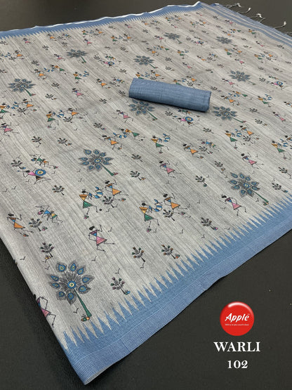 Warli Apple Sarees