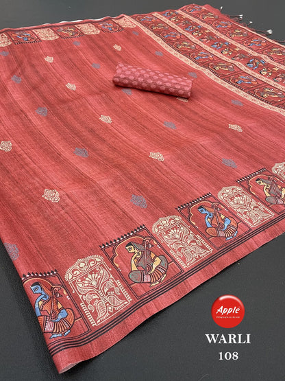 Warli Apple Sarees