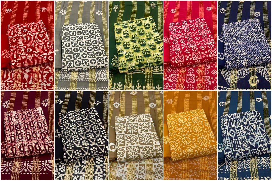 Wax Batik-1202 Balajit Rayon Salwar Suits