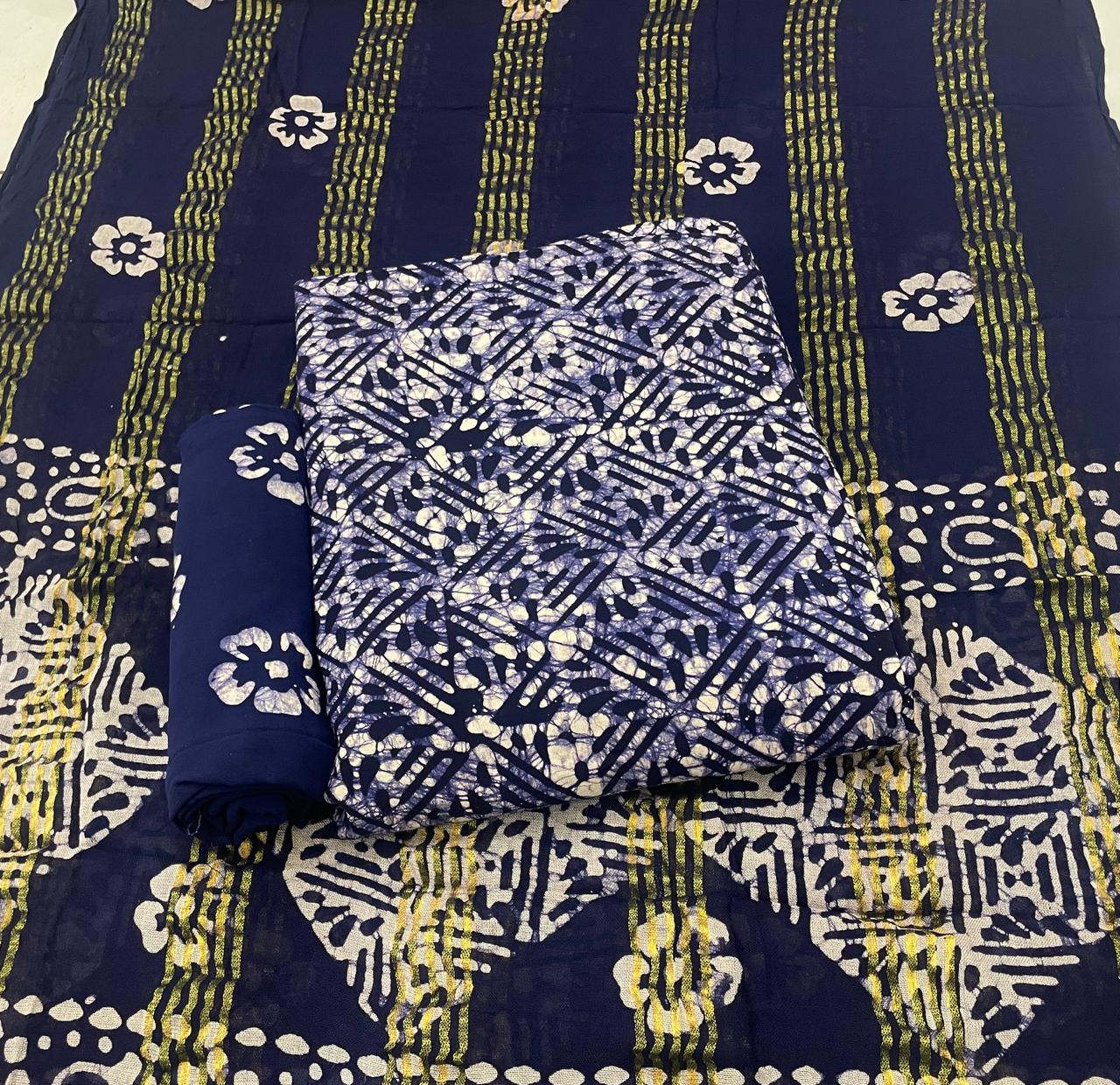 Wax Batik-1202 Balajit Rayon Salwar Suits