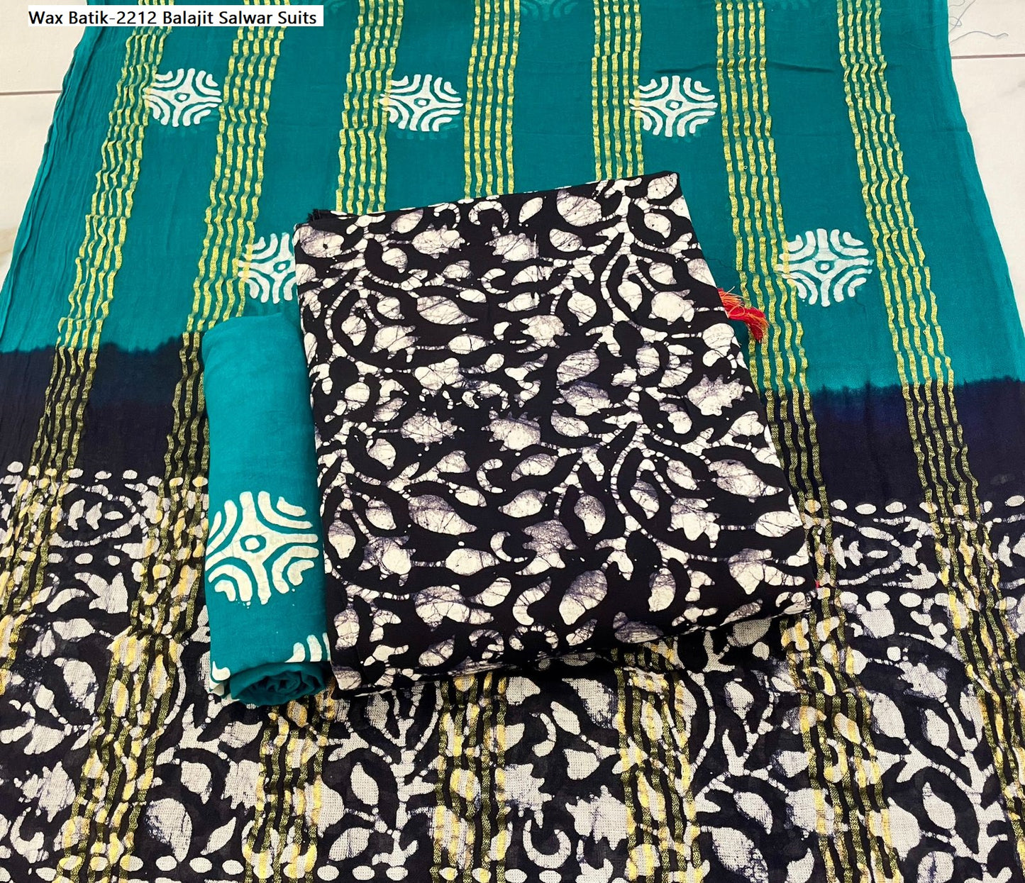 Wax Batik-2212 Balajit Rayon Salwar Suits