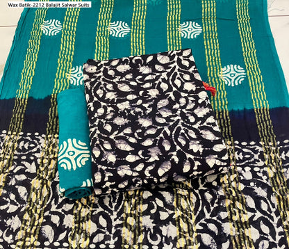 Wax Batik-2212 Balajit Rayon Salwar Suits