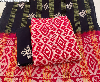 Wax Batik-2212 Balajit Rayon Salwar Suits