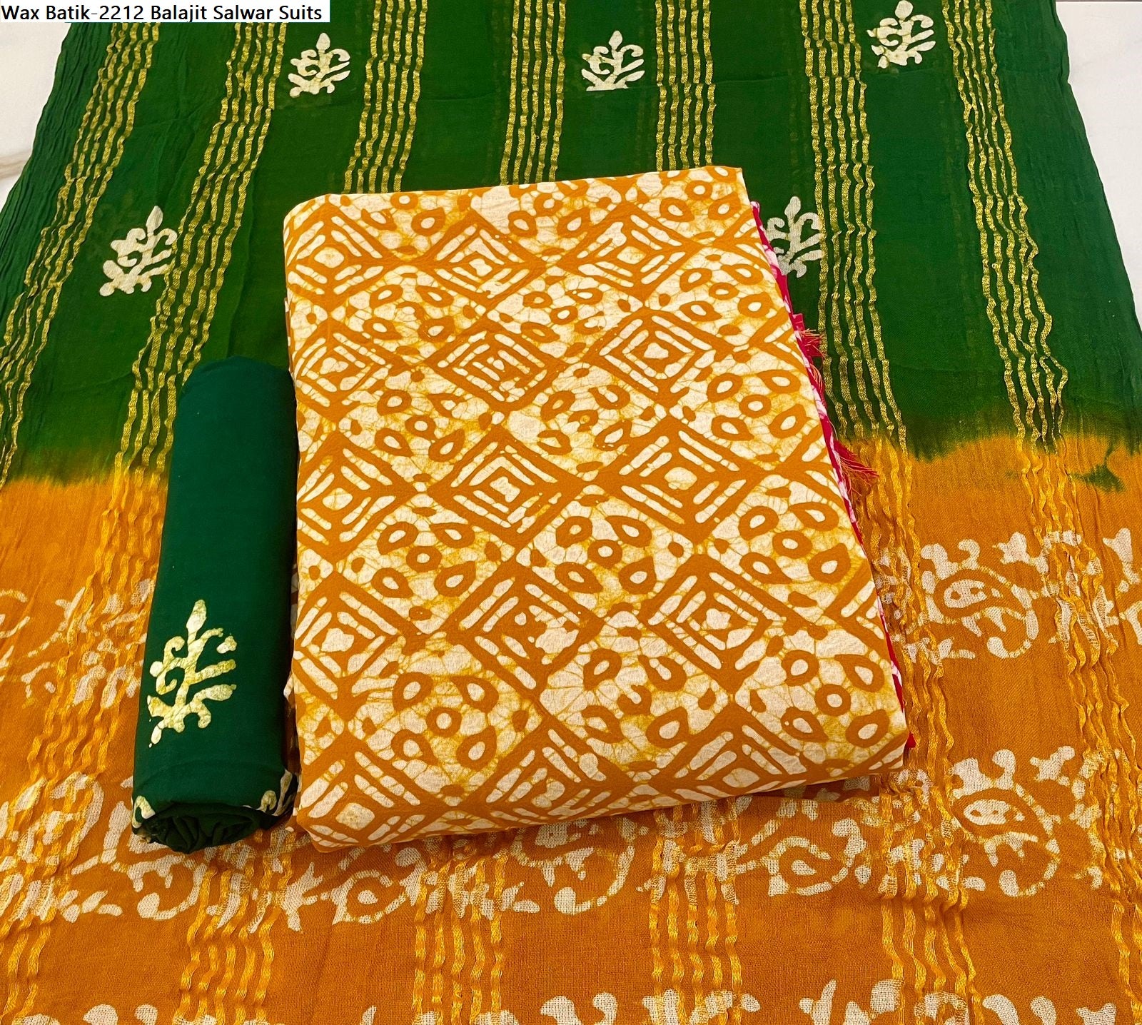 Wax Batik-2212 Balajit Rayon Salwar Suits