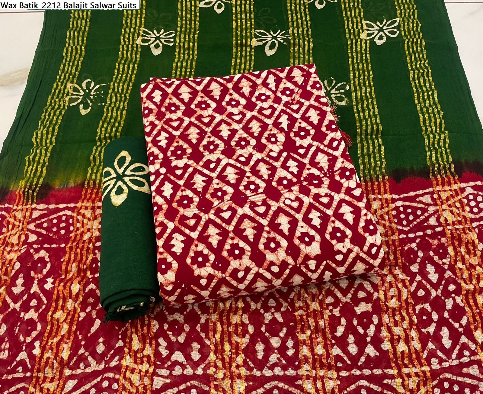 Wax Batik-2212 Balajit Rayon Salwar Suits