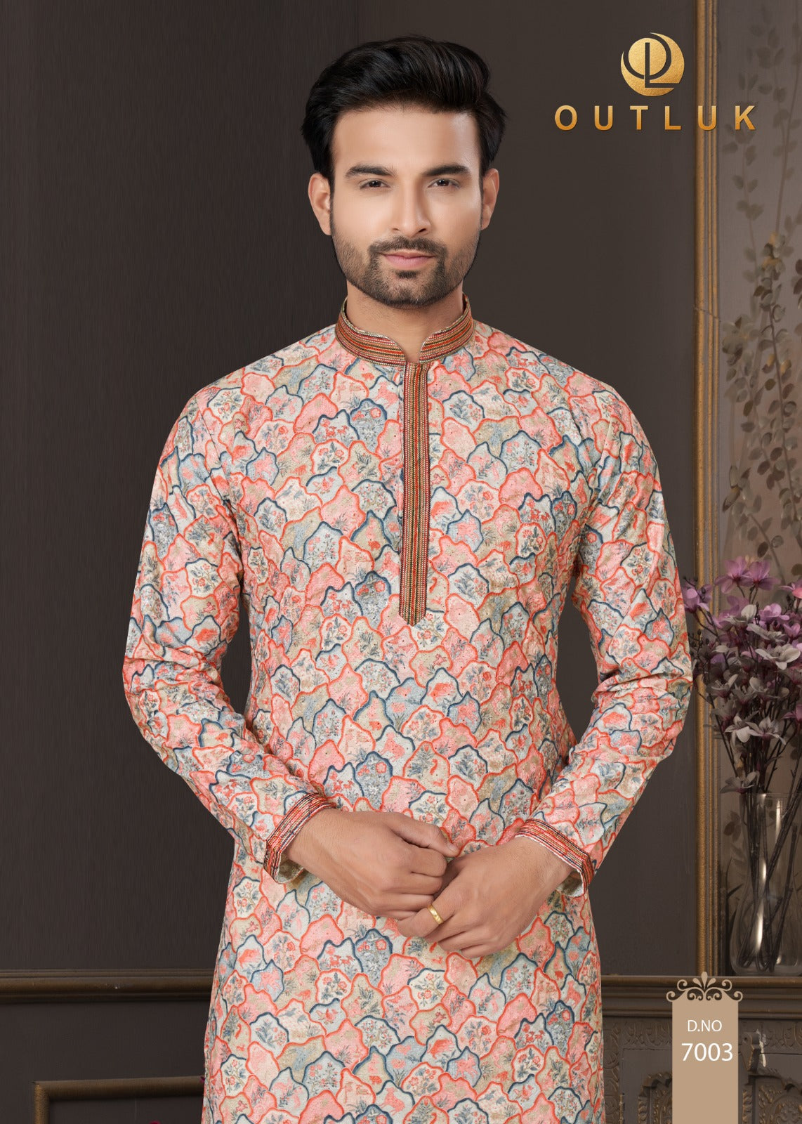 Wedding Collection Vol Outluk Cotton Mens Kurta Pajama – Kavya