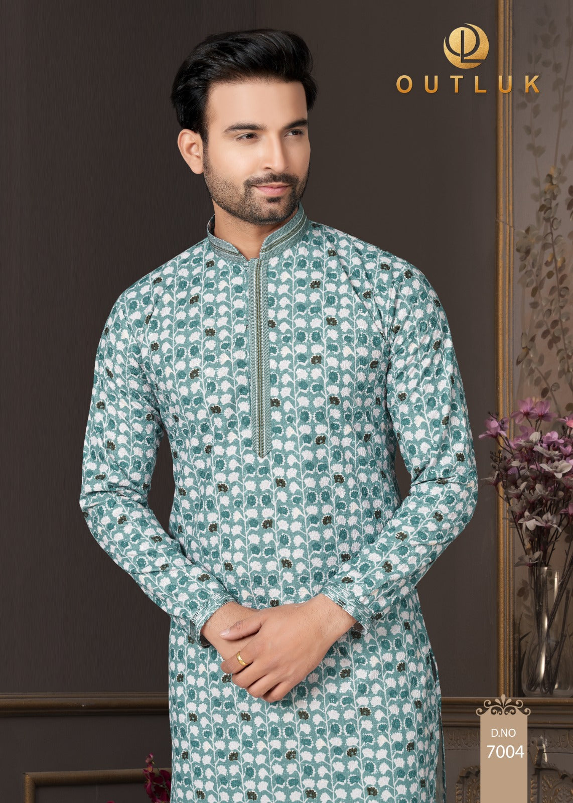 Wedding Collection Vol Outluk Cotton Mens Kurta Pajama – Kavya