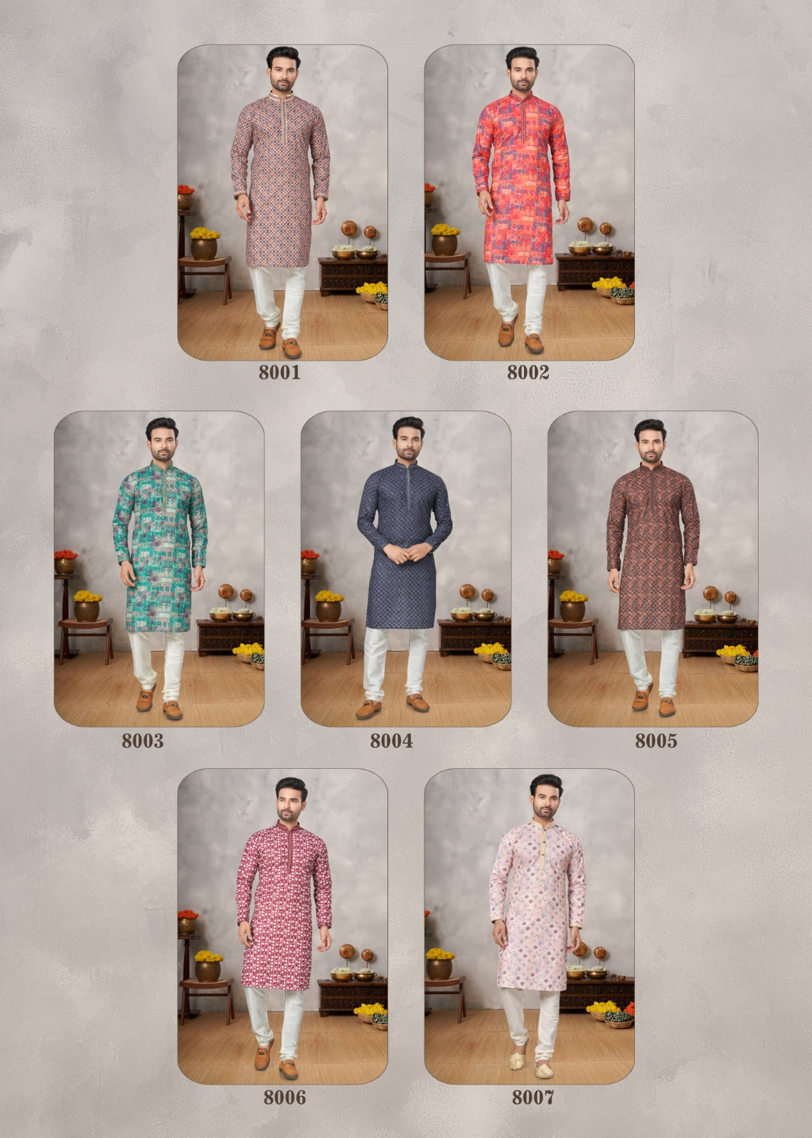 Wedding Collection Vol 8 Outluk Cotton Mens Kurta Pajama