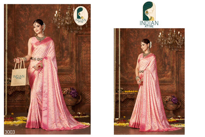 Winter One Indian Attire Dola Silk Sarees